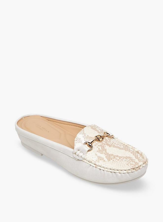 Flora Bella By Shoexpress Flora Bella Women Buckle Accent Mules - Image 3